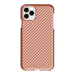 iPhone 11 Pro Max Skal Ocean Wave Coral Pink