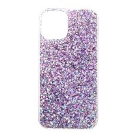 iPhone 12/iPhone 12 Pro Skal Sparkle Series Lilac Purple