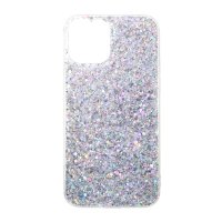iPhone 12/iPhone 12 Pro Skal Sparkle Series Stardust Silver