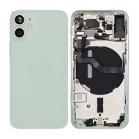 iPhone 12 Mini Baksida Komplett Med Smådelar - Grön