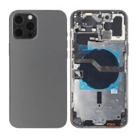 iPhone 12 Pro Max Baksida med Komplett Ram OEM - Grafit