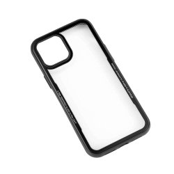 iPhone 12 Pro Max Skal Härdat Glas Svart