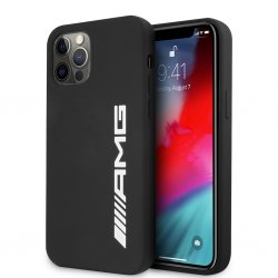 iPhone 12 Pro Max Skal Liquid Silicone Svart