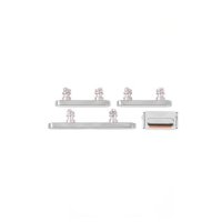 iPhone 13 Pro/ 13 Pro Max Sidoknappar - Silver