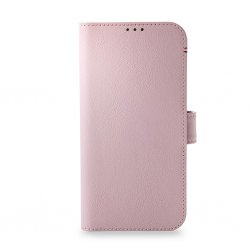 iPhone 13 Pro Fodral Leather Detachable Wallet Powder Pink