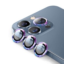 iPhone 13 Pro/iPhone 13 Pro Max Kameralinsskydd Härdat Glas Flerfärgad