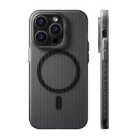 iPhone 13 Pro Max Skal Korrugerad MagSafe Svart