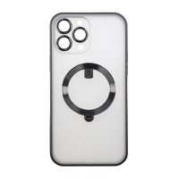 iPhone 13 Pro Max Skal Roterbart MagSafe Stativ Svart