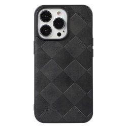iPhone 13 Pro Max Skal Rutmönster Svart