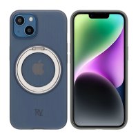 iPhone 13/iPhone 14 Skal Roterbart MagSafe Stativ Grå