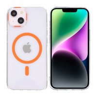 iPhone 13/iPhone 14 Skal TPU MagSafe Orange