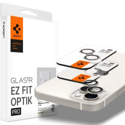 iPhone 14/iPhone 14 Plus Kameralinsskydd GLAS.tR EZ Fit Optik Pro Starlight 2-pack