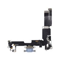 iPhone 14 Plus Laddkontakt med Flexkabel Original - Blå