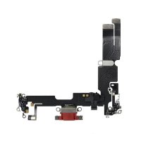 iPhone 14 Plus Laddkontakt med Flexkabel Original - Röd