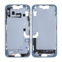iPhone 14 Plus Mittenram med smådelar OEM - Blå
