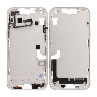 iPhone 14 Plus Mittenram med smådelar OEM - Vit