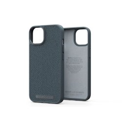 iPhone 14 Plus Skal Fabric Just Case Dark Grey