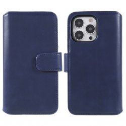 iPhone 14 Pro Max Fodral Essential Leather Heron Blue