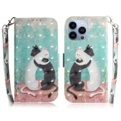 iPhone 14 Pro Max Fodral Motiv Två Katter