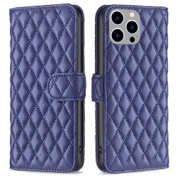 iPhone 14 Pro Max Fodral Rombmönster Blå