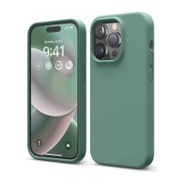 iPhone 14 Pro Max Skal Silikon Grön