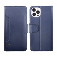 iPhone 14 Pro Max Fodral Utfällbart Kortfack Blå