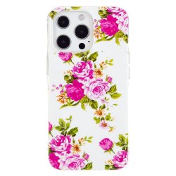 iPhone 14 Pro Max Skal Motiv Rosa Rosor