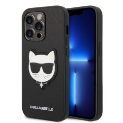 iPhone 14 Pro Max Skal Saffiano Choupette Svart
