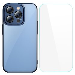 iPhone 14 Pro Cover Glitter Series Blå