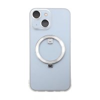 iPhone 14 Skal MagSafe Ring Vit