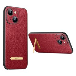 iPhone 14 Skal med Stativ Röd