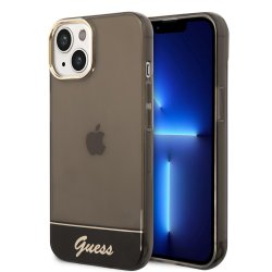 iPhone 14 Skal Translucent Svart