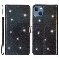 iPhone 15 Plus Fodral Glitter Svart