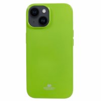 iPhone 15 Plus Skal Jelly Glitter Grön