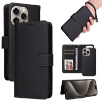 iPhone 15 Pro Max Fodral med Löstagbart Skal 005 Svart