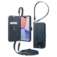 iPhone 15 Pro Max Fodral Wallet S Pro Navy