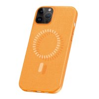 iPhone 15 Pro Max Skal Fauxther Series MagSafe Orange