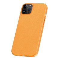 iPhone 15 Pro Max Skal Fauxther Series Orange