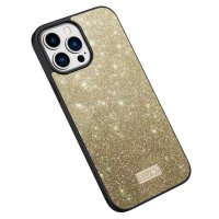 iPhone 15 Pro Max Skal Glitter Guld
