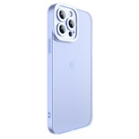 iPhone 15 Pro Max Skal Härdat Glas Blå