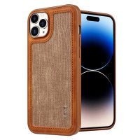 iPhone 15 Pro Max Skal Skarvad Brun