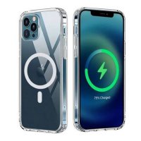 iPhone 15 Pro Max Skal TPU MagSafe Transparent