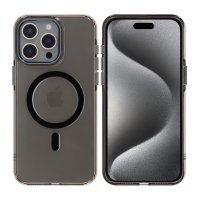 iPhone 15 Pro Skal TPU MagSafe Svart