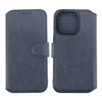 iPhone 15 Pro Fodral 4 Kortfack MagSafe Blå