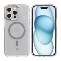 iPhone 15 Pro Skal Förstärkta Hörn Grå