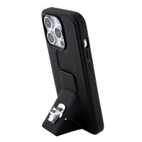 iPhone 15 Pro Skal Grip Stand Function Svart