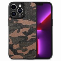 iPhone 15 Pro Skal Kamouflage Brun