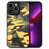 iPhone 15 Pro Skal Kamouflage Gul