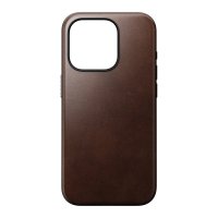 iPhone 15 Pro Skal Modern Leather Case Horween Rustic Brown