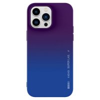 iPhone 15 Pro Skal Rainbow Series Blå